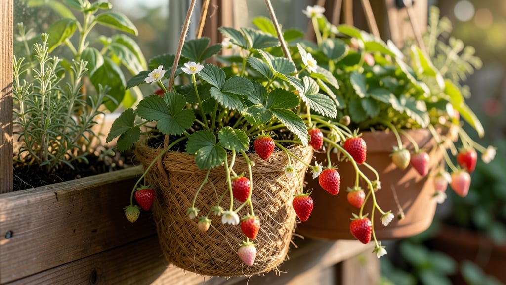 Strawberries Alpine