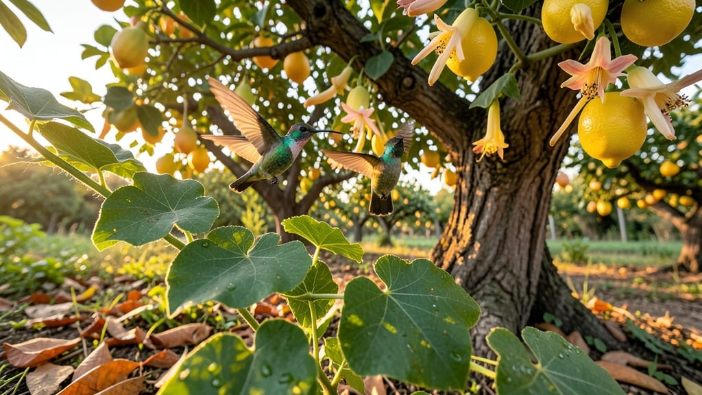 Hummingbirds for Citrus and Passionfruit Trees