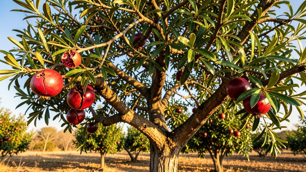 Pomegranate Trees for Oklahoma's Warm Climate