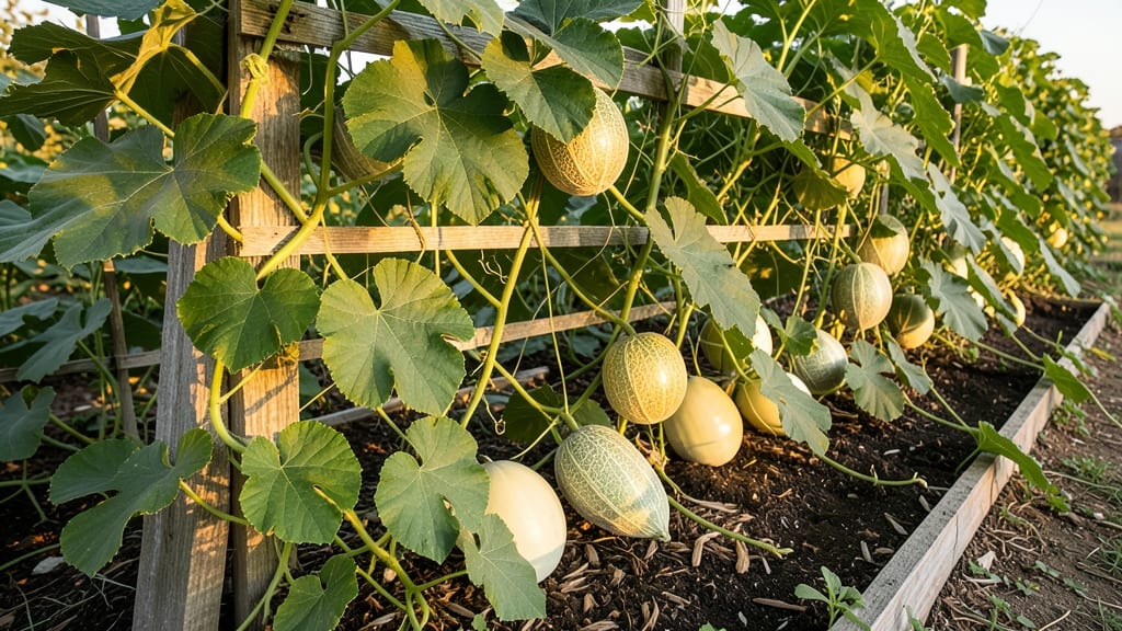Sweet Melons Like Cantaloupe