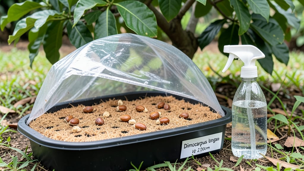 Longan Fruit Seeds: Soak-and-Sprout Method for 90% Germination