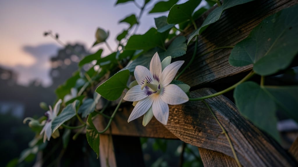 Passion Fruit (Passiflora alata)