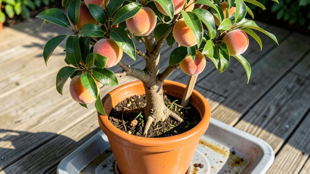 Dwarf Peaches: Fuzzy Fruit in 2 Years