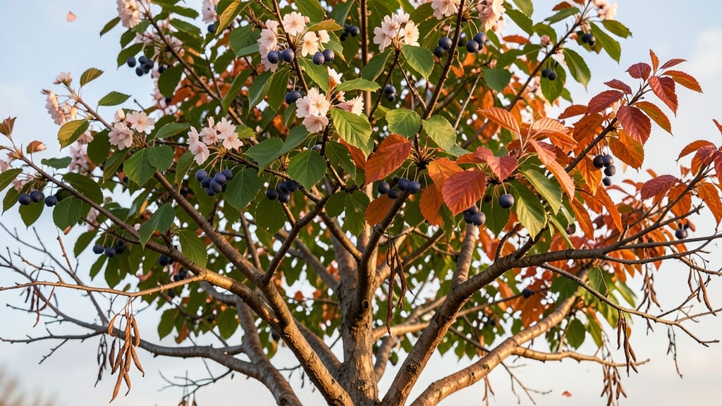 Serviceberry Shrubs with Four Seasons Interest