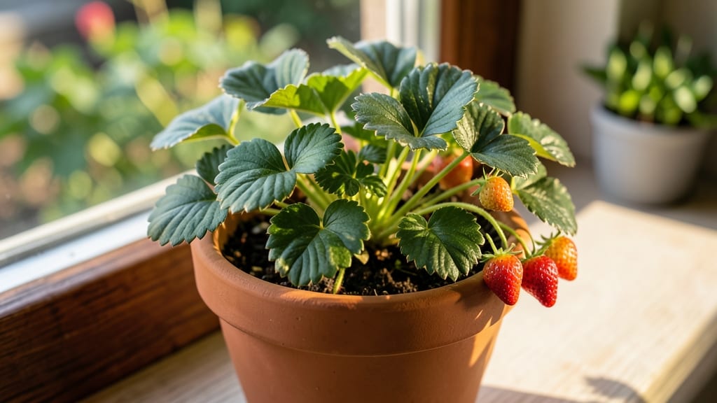 Miniature Strawberry Plants