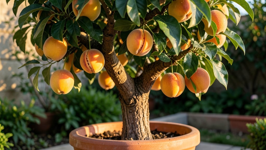 Patio Peach Tree Dwarf Variety