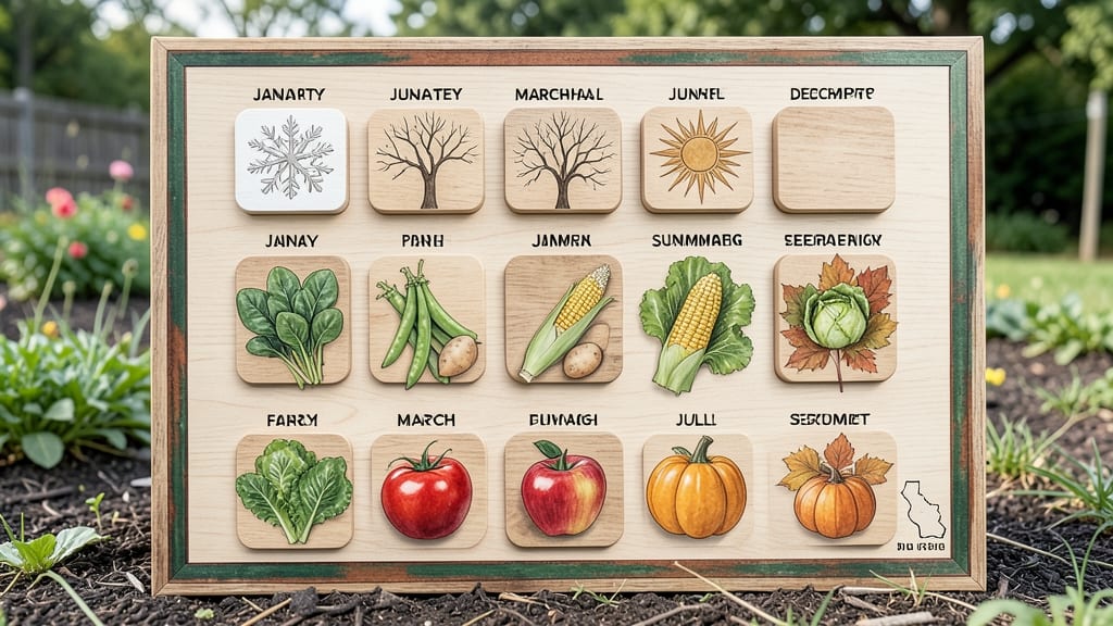Fruits and Vegetables in Season by Month Chart Michigan: 2024 Calendar With Local Tips