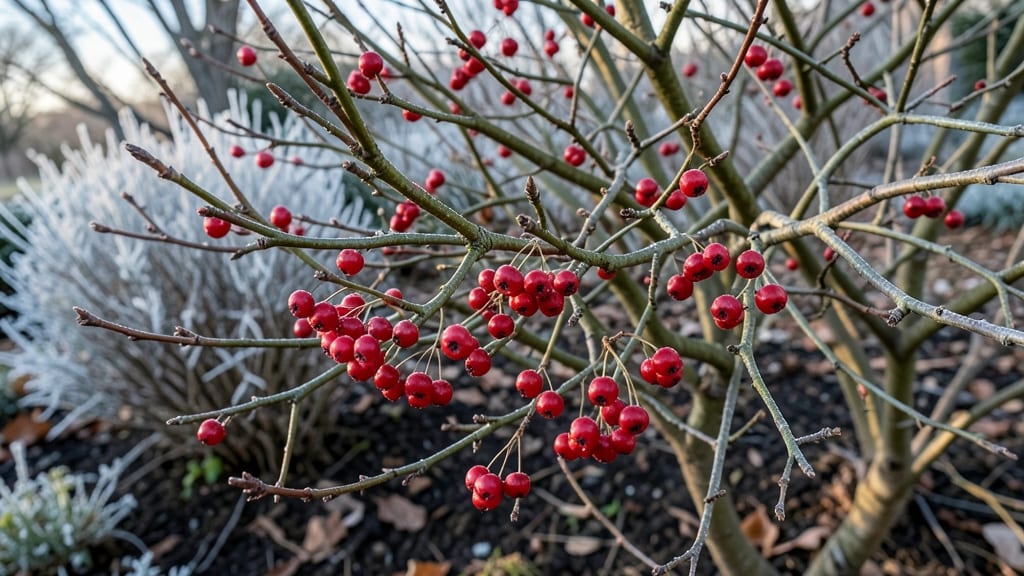 American Cranberrybush Viburnum for Winter Color