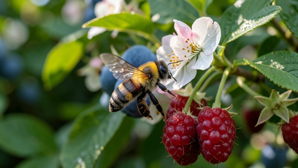 Bumblebees for Blueberries and Raspberries