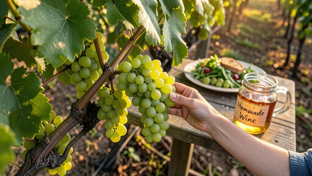Tart Green Grapes for Fresh Snacks
