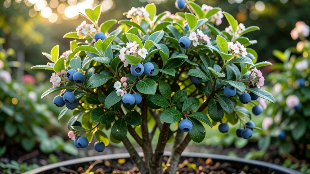 Dwarf Blueberry Bush
