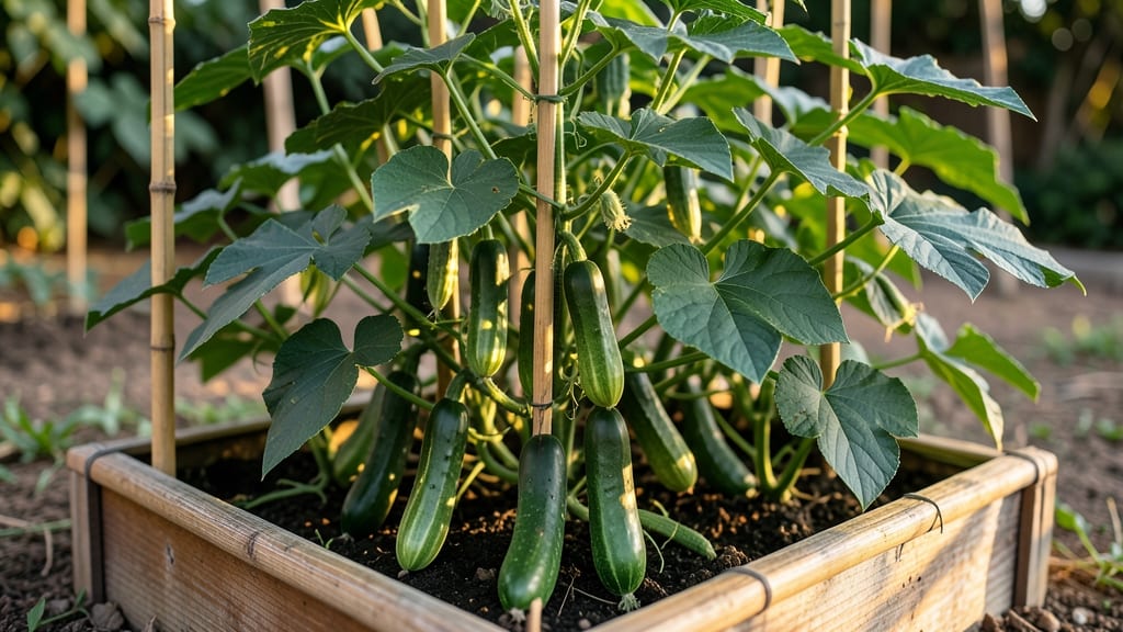Cucumbers: Bush Varieties for Small Gardens