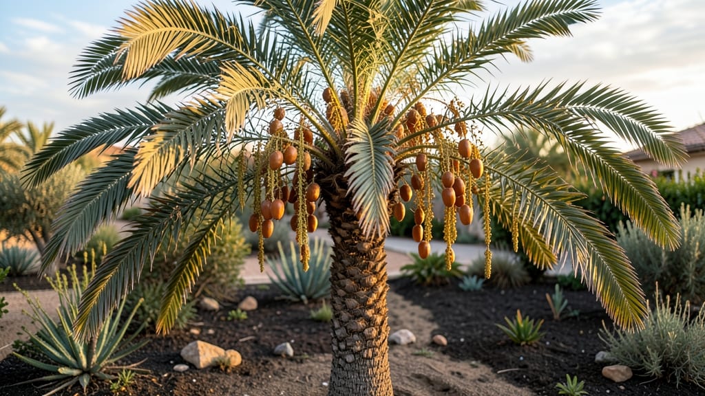 Date Palm Fruit: Dwarf Varieties for Containers With Minimal Pruning