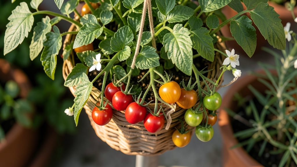 Cherry Tomatoes in Miniature Varieties