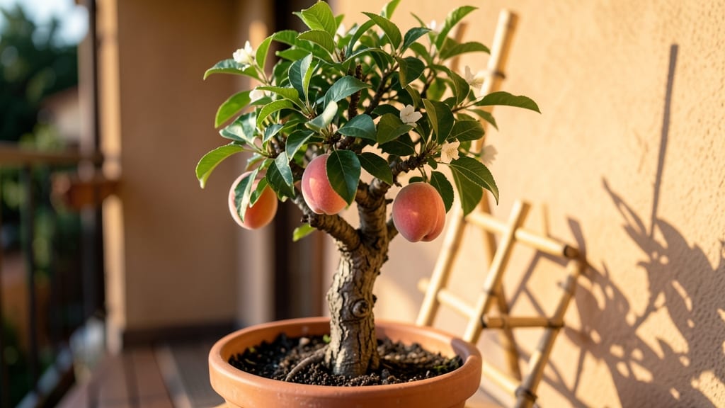 Dwarf Peach Tree Seeds for early harvests