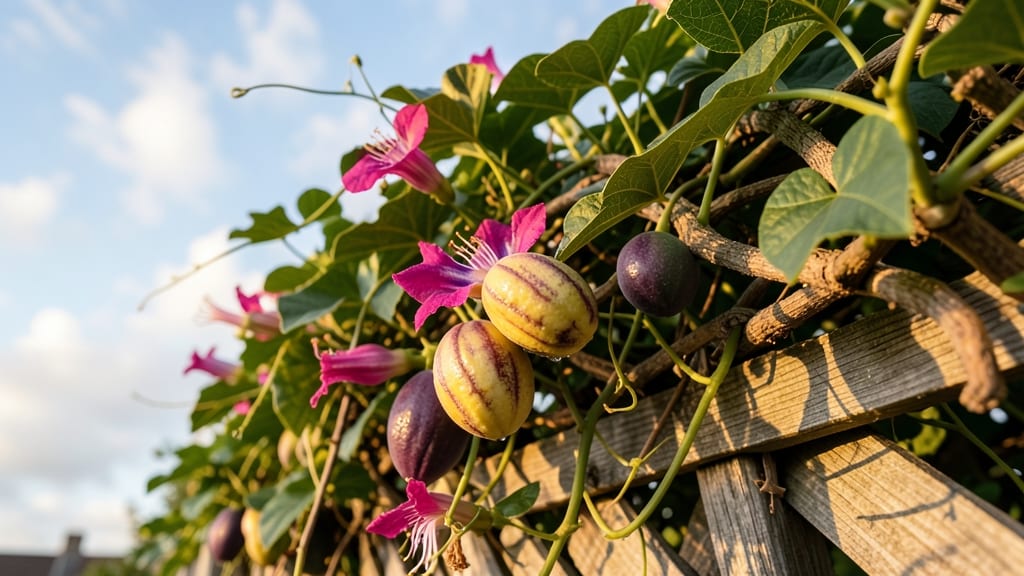 Passion Fruit Vines for Tropical Flavor