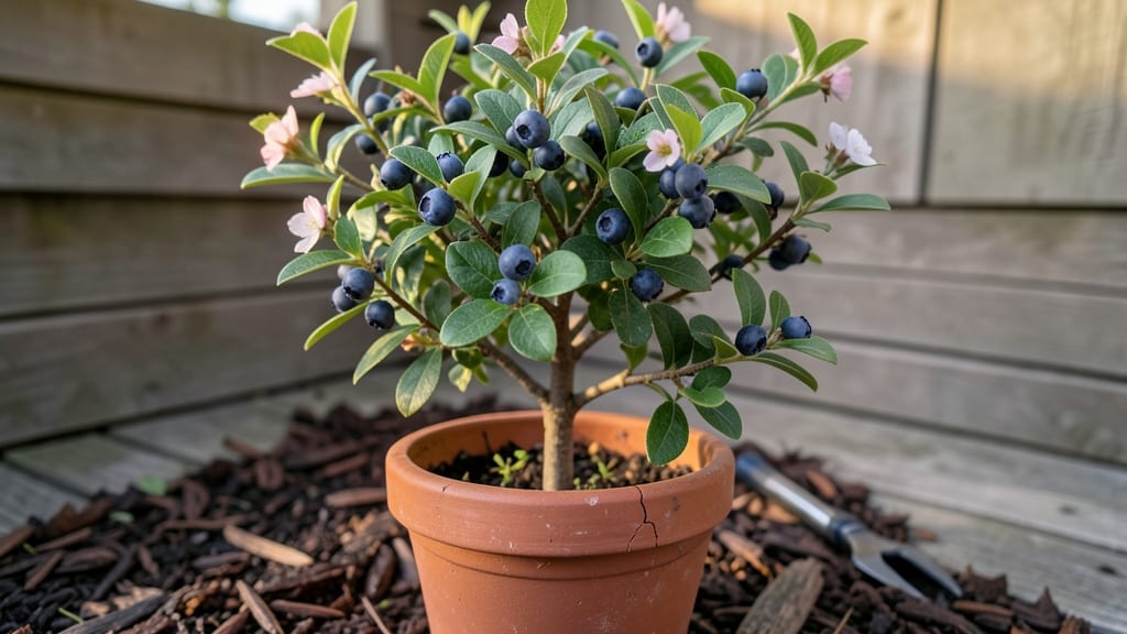 Miniature Blueberry Bush