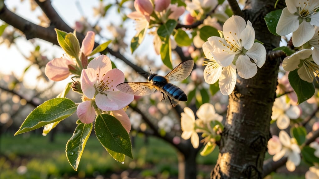 Syrphid Flies for Early Season Pollination