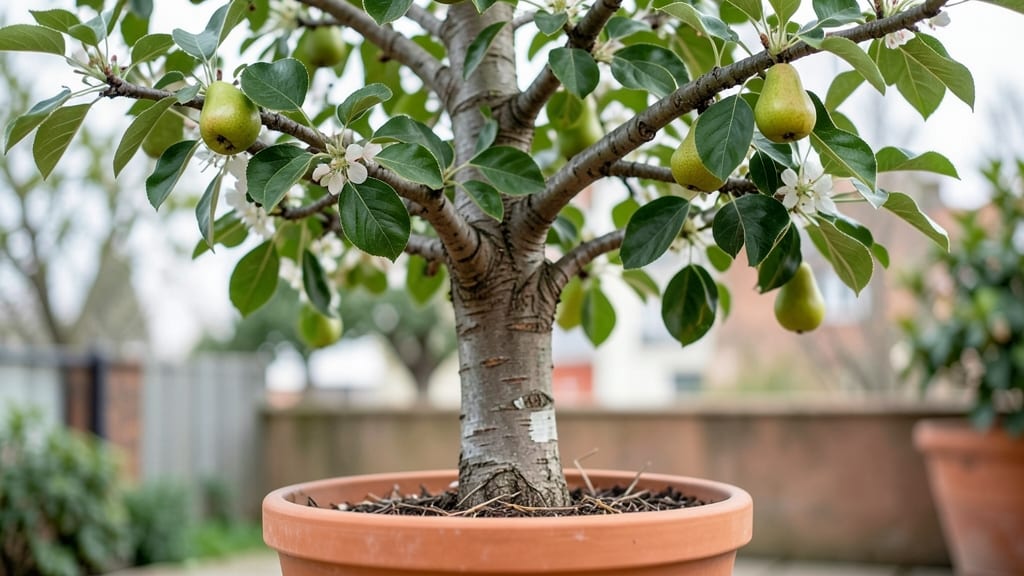 Patio Pear Tree