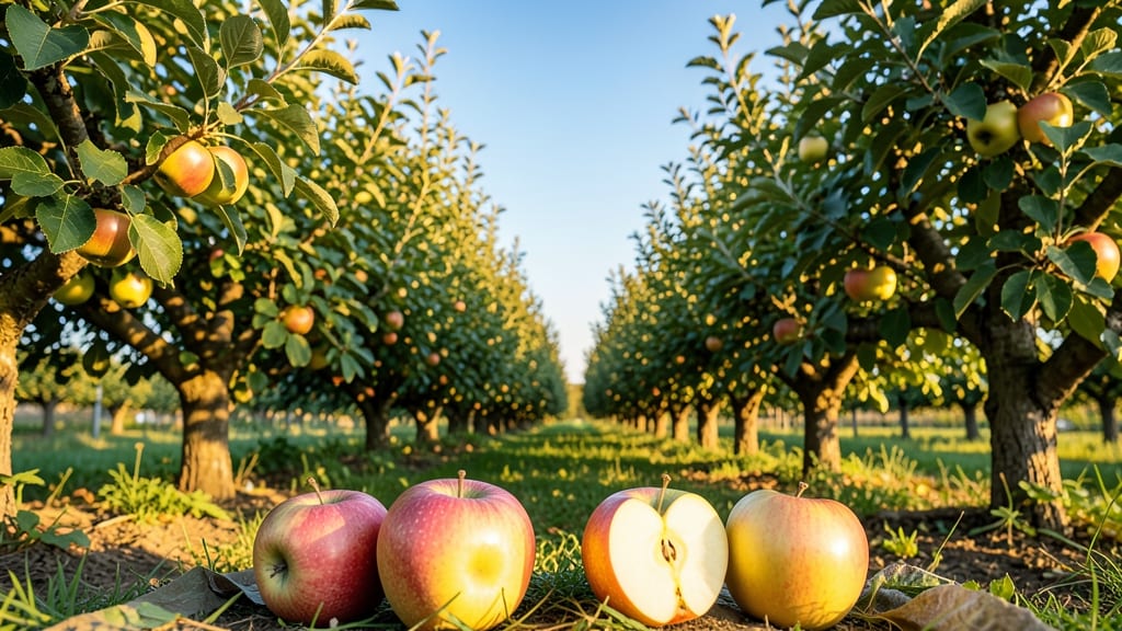 Crisp Apples for Early Summer Harvest