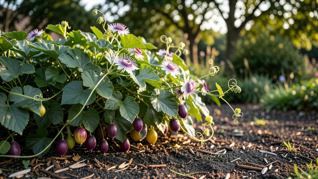 Nancy Garrison Passion Fruit Vine: Year-Round Harvests in Containers With Minimal Pruning