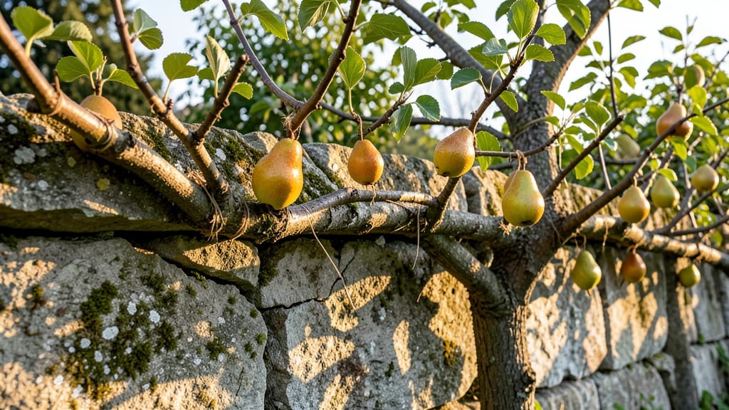 Espaliered Pear Tree