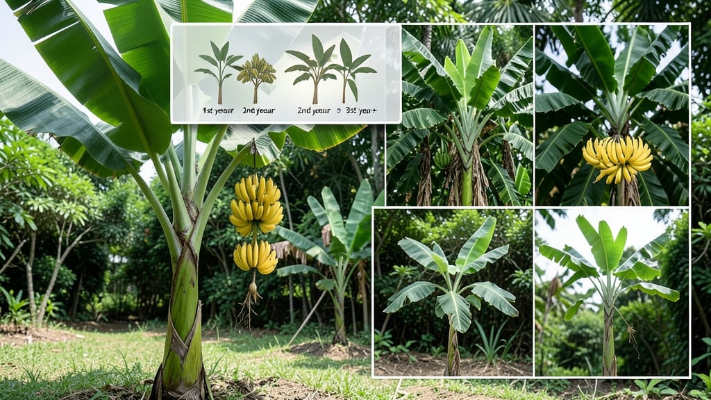 How Often Do Banana Trees Produce Fruit: Life Cycle Stages & First Harvest Timelines