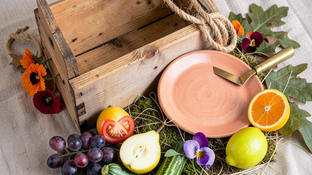 Art With Fruits And Vegetables: Edible Garden Sculptures That Wow Guests