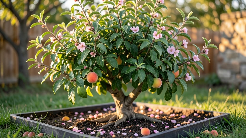Small Peach Fruit Growing Guide: Compact Varieties for Containers With Heavy Harvests