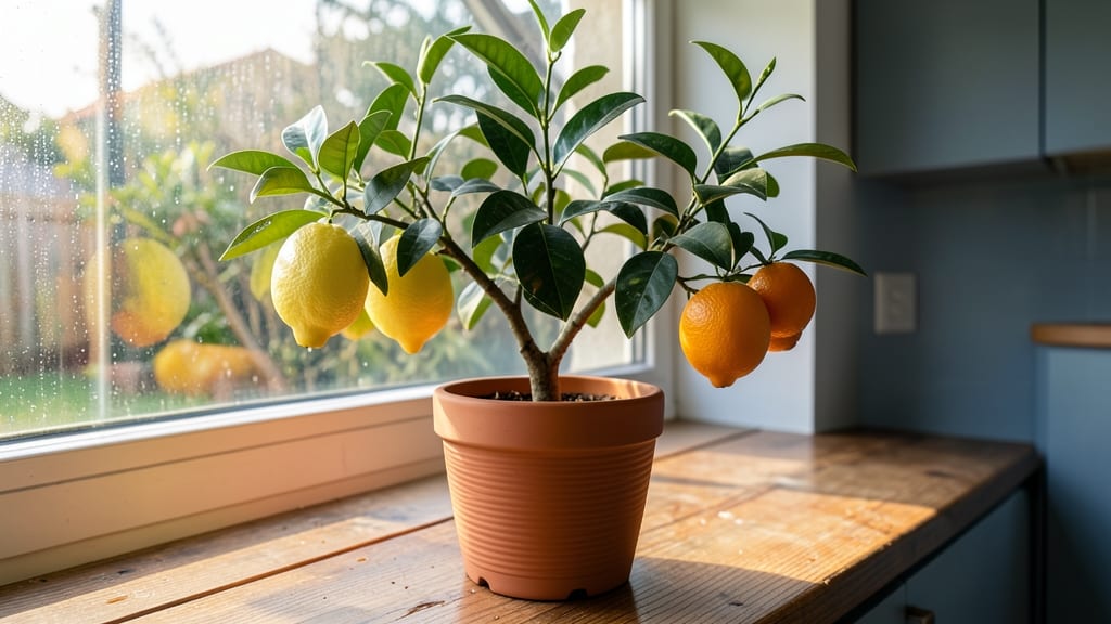 Dwarf Citrus Trees in Greenhouses