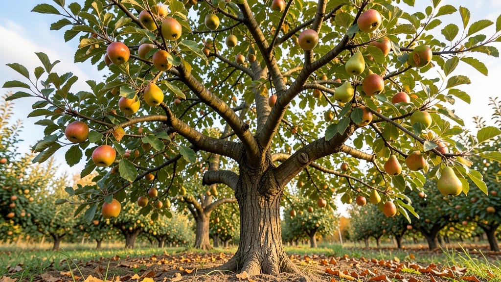 Apple-Pear Multigraft Trees