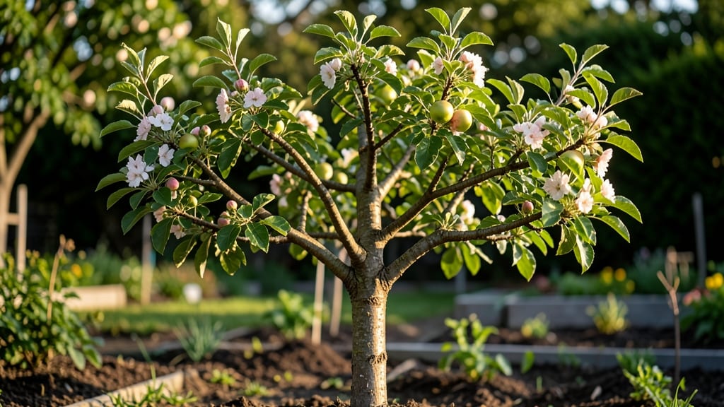 Apple Tree Center Leader Pruning Technique