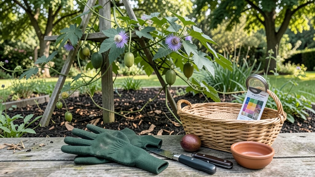 Passiflora Incarnata Fruit: Medicinal Passionflower Harvesting and Pruning Guide