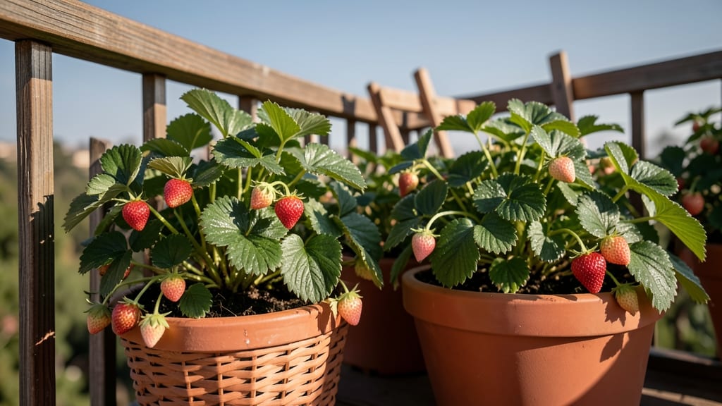 Strawberries in Spring and Fall Seasons