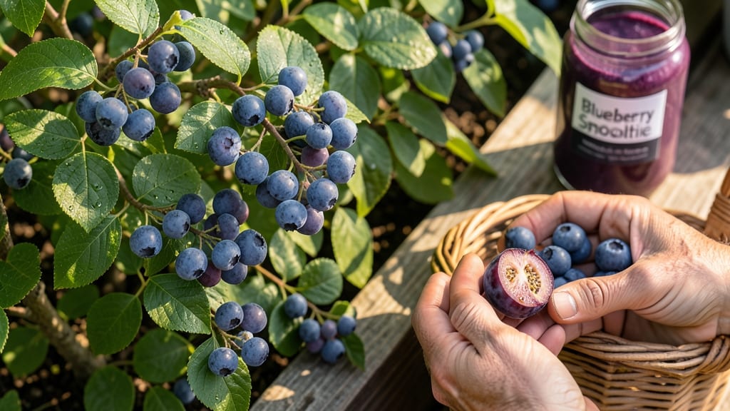 Antioxidant-Rich Blueberries in Season