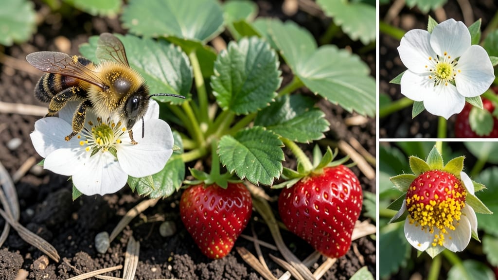 Do Strawberries Need Pollinators To Produce Fruit: How Self-Pollination Works Naturally