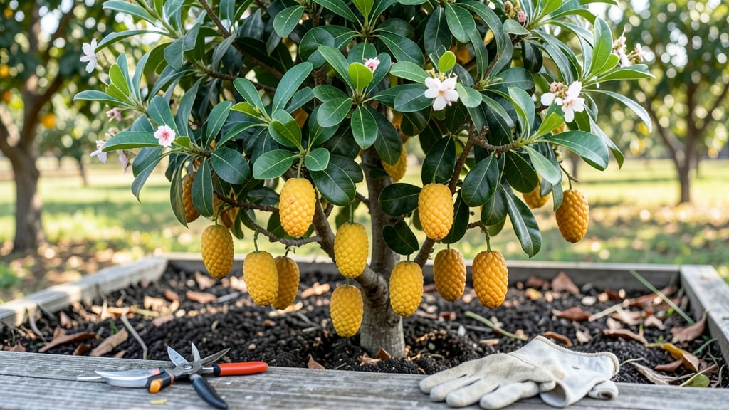 Pineapple Guava Fruit Edible: Tropical Vine Thrives in Containers With Zero Care