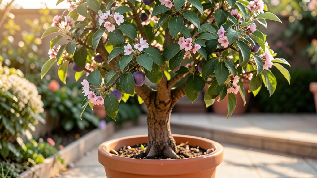 Semi-Dwarf Plum Tree