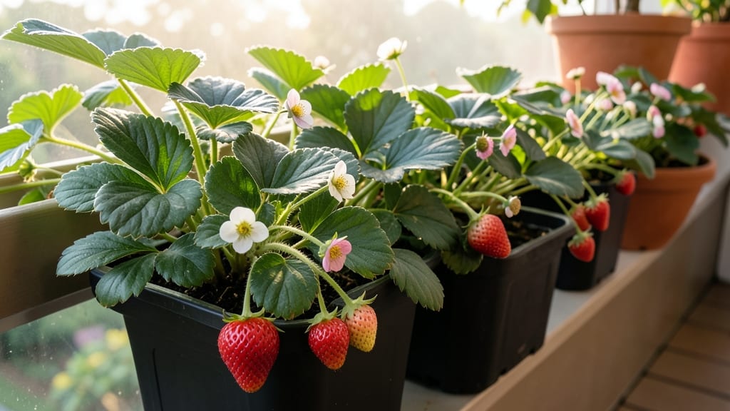 Strawberries: Quick Harvest In Containers