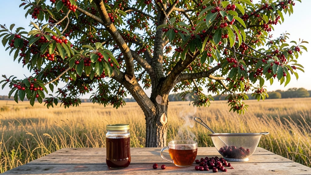 Chokecherry Trees with Medicinal Properties