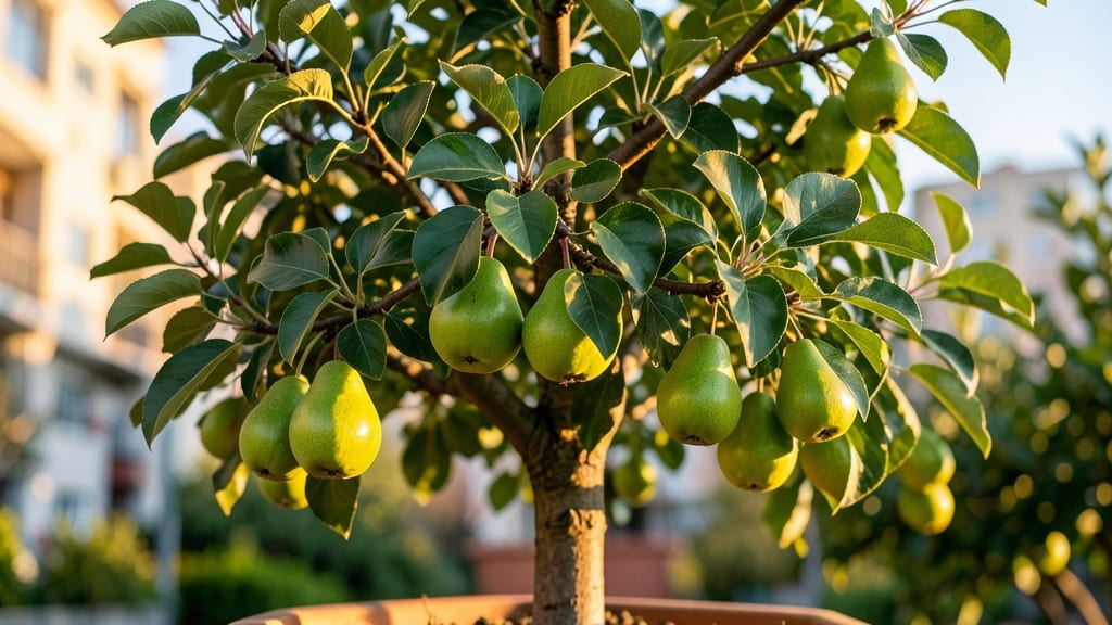 Moonglow Pear Tree for Compact Spaces