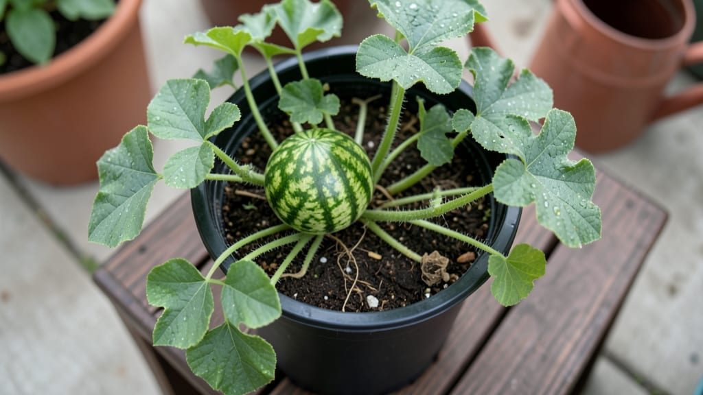 Mini Watermelons: Small Pots, Big Flavor