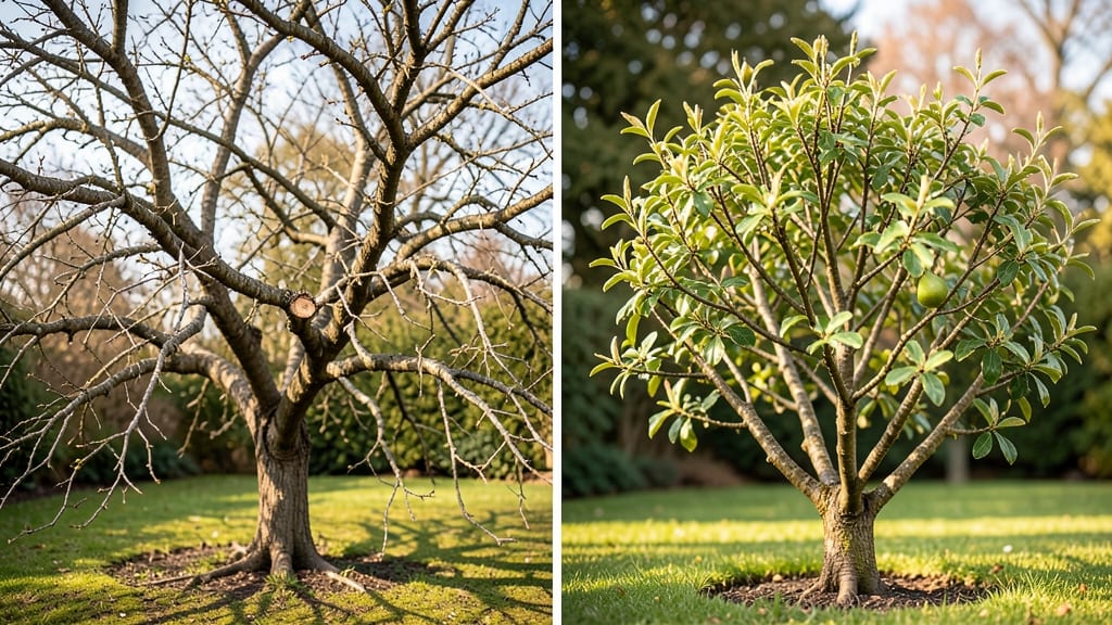 Pear Tree Heading Back for Bushier Shape