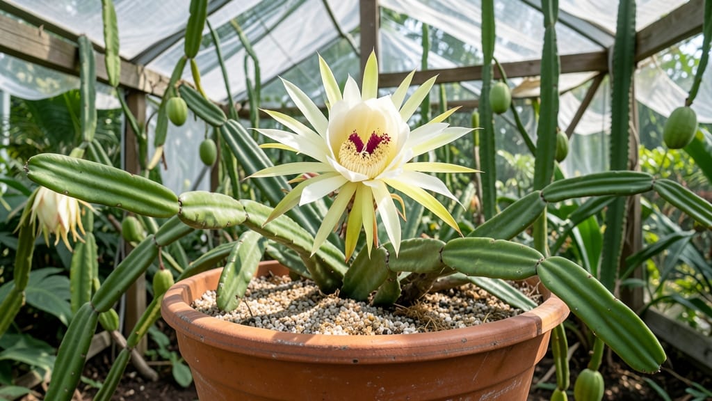 Yellow Dragon Fruit Flower: Vibrant Blooms That Lure Hummingbirds