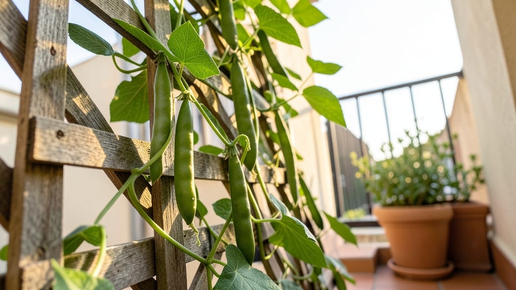 Peas: Sugar Snap Varieties for Vertical Growth
