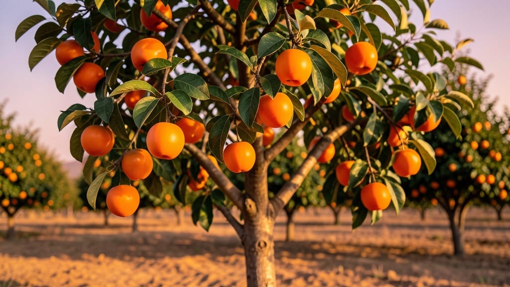 Fuyu Persimmon Tree