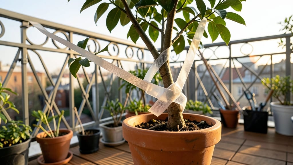 Flexi-Frame Tree Ties with Elastic Straps