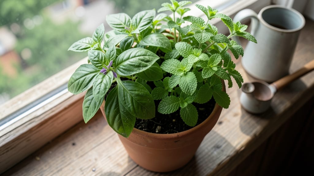 Herbs Like Basil or Mint
