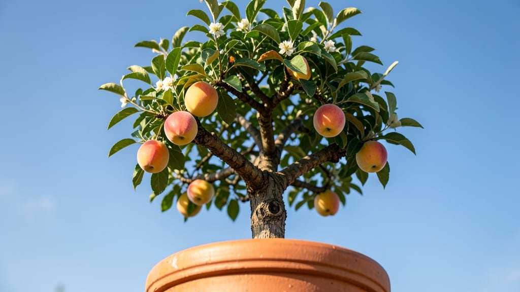 Dwarf Peach Trees