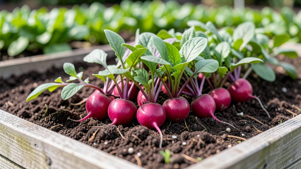 Radishes Ready in 3 Weeks